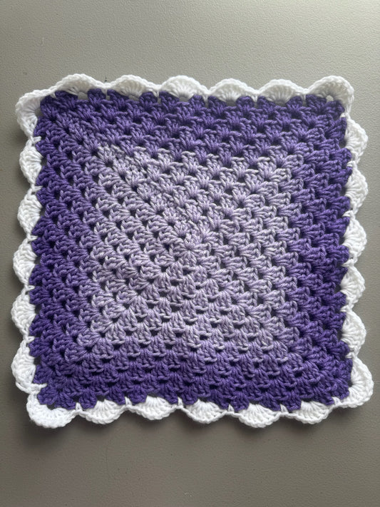 Security Baby Blanket Purple Ombre